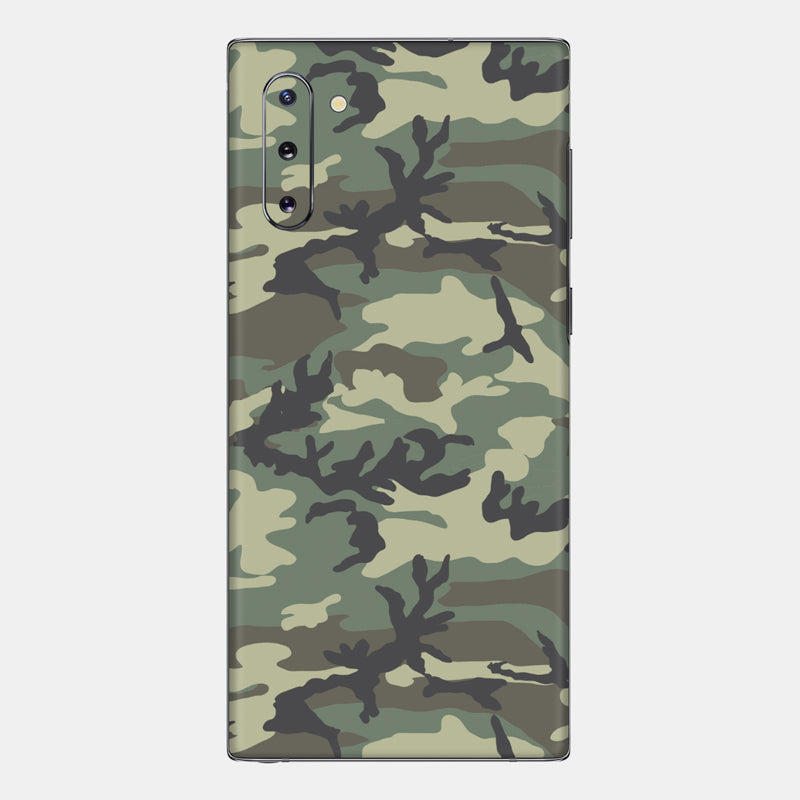 Forest Camo Glass Back