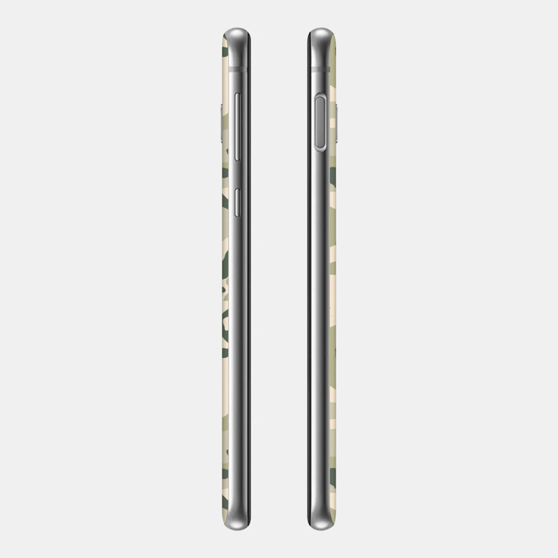 Military Camo Glass Back