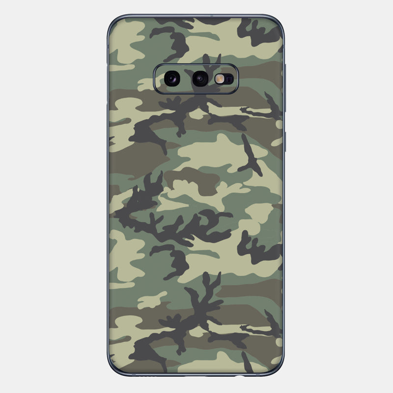 Forest Camo Glass Back