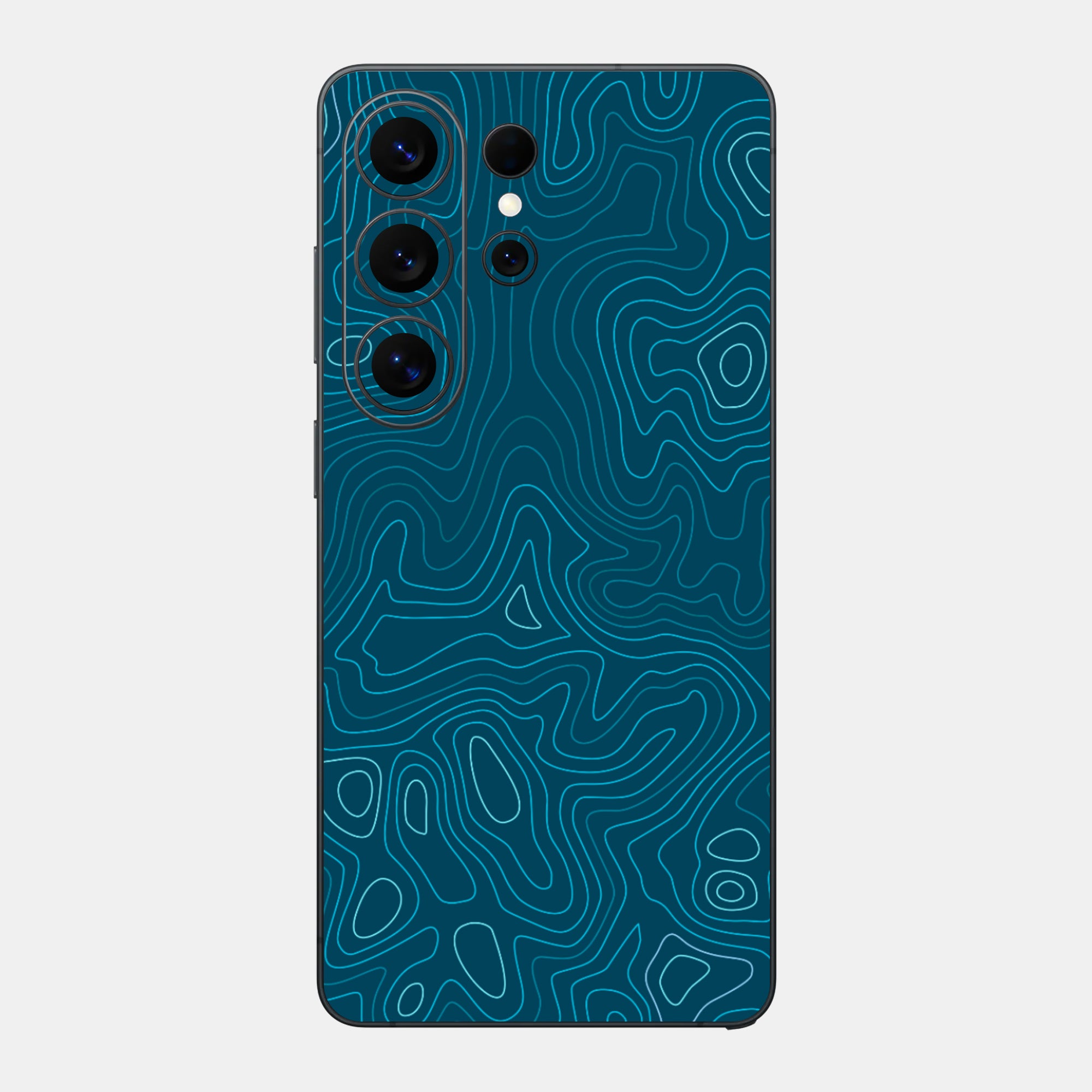 Aqua Glass Back