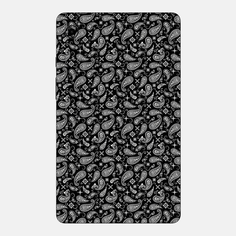 Black Paisley Full Body