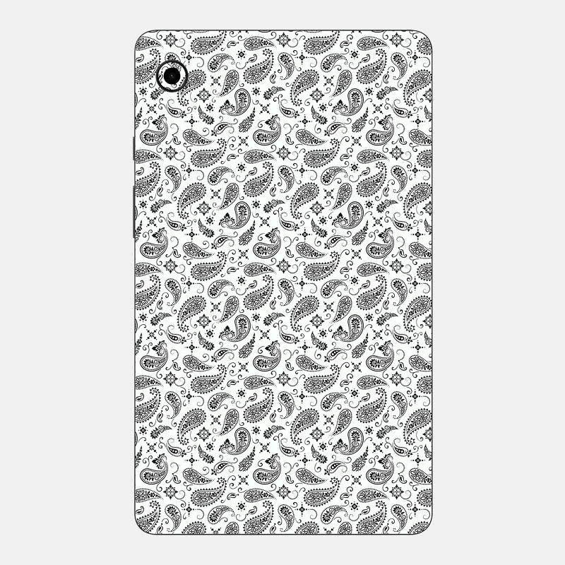 White Paisley Full Body