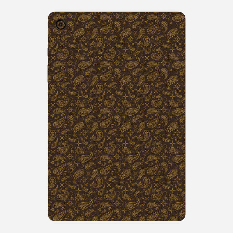 Brown Paisley Full Body