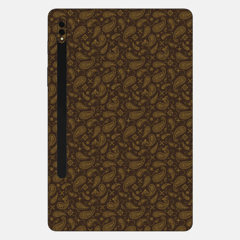 Brown Paisley Full Body