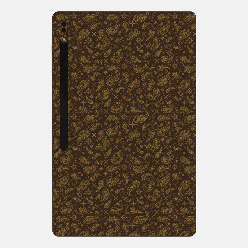 Brown Paisley Full Body