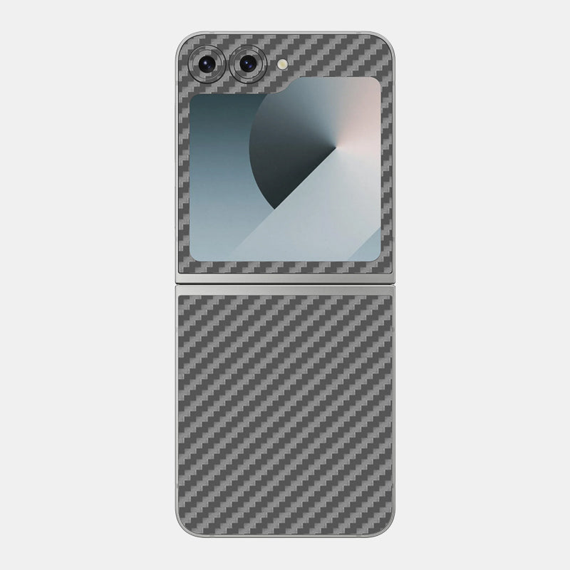 Carbon Fibre Grey Glass Back