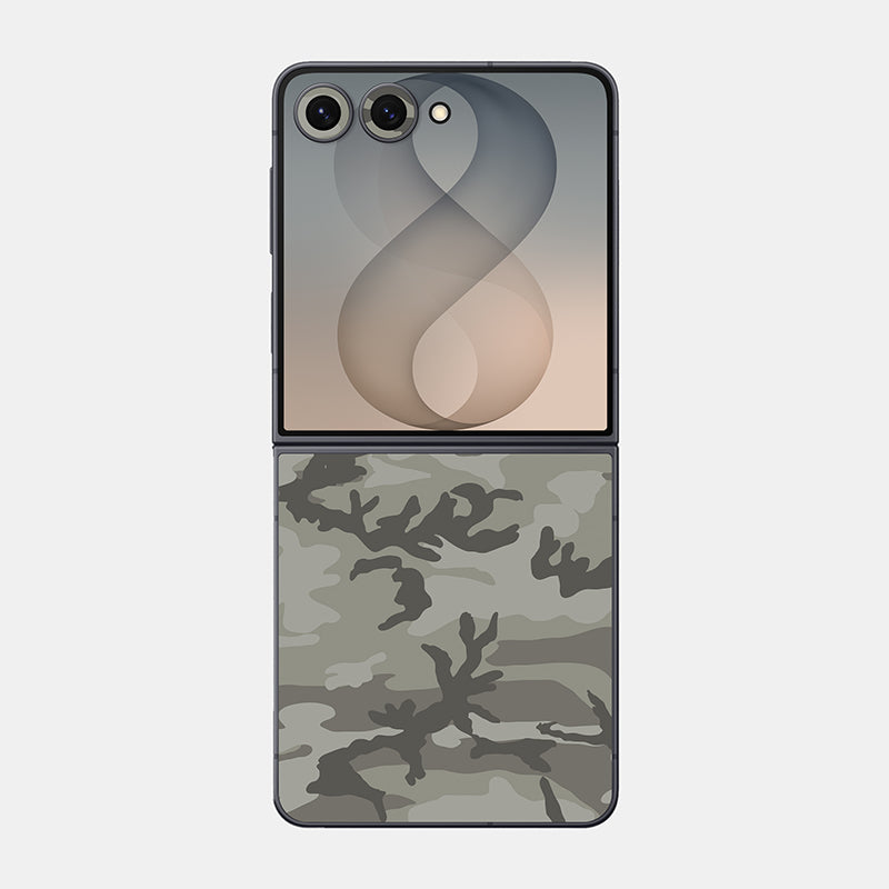 Dessert Camo Glass Back