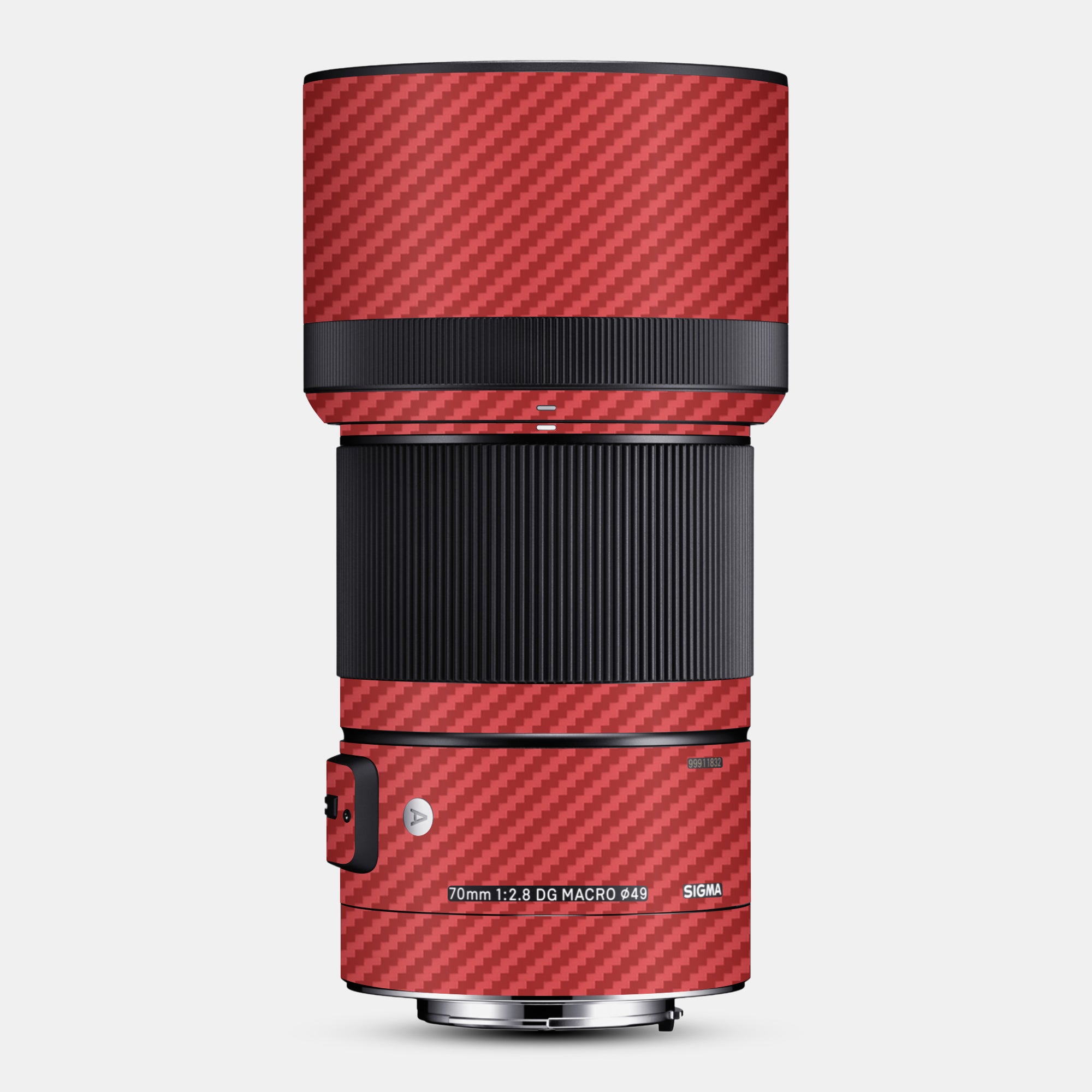Carbon Fibre Red Full Body