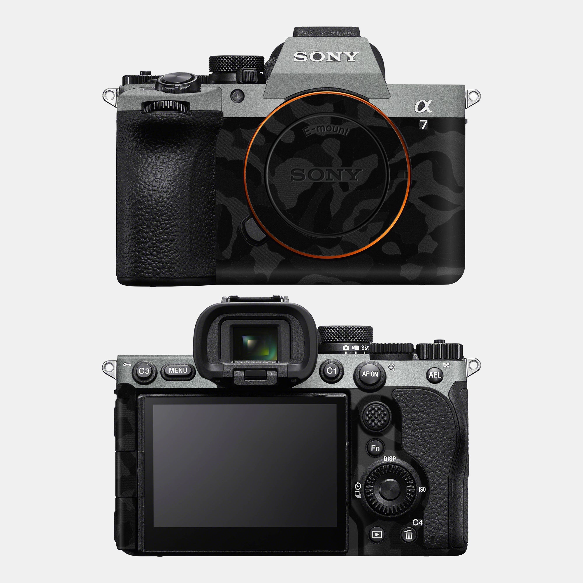 Retro Black Camo Full Body