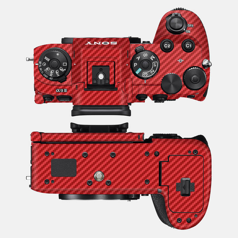 Carbon Fibre Red Full Body