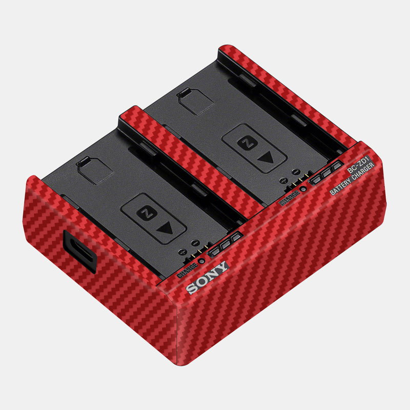 Carbon Fibre Red Full Body