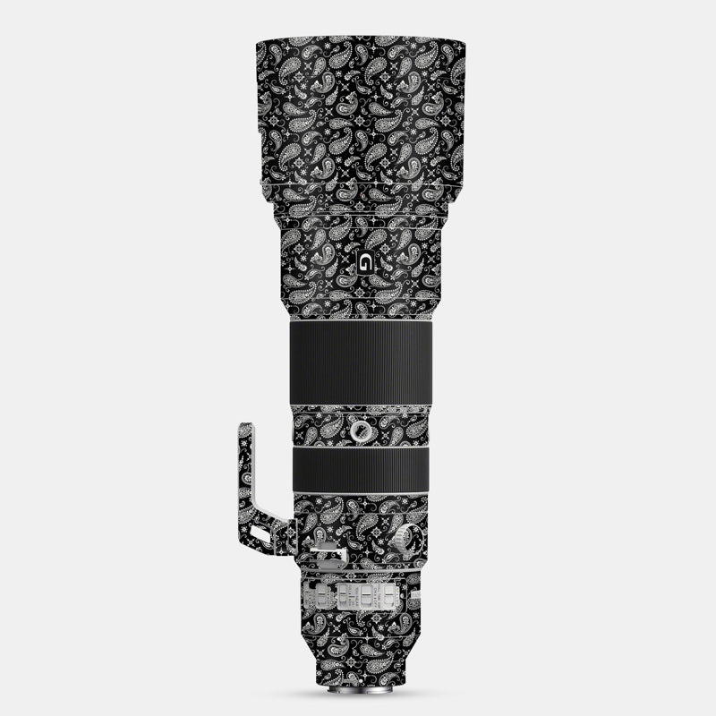 Black Paisley Full Body