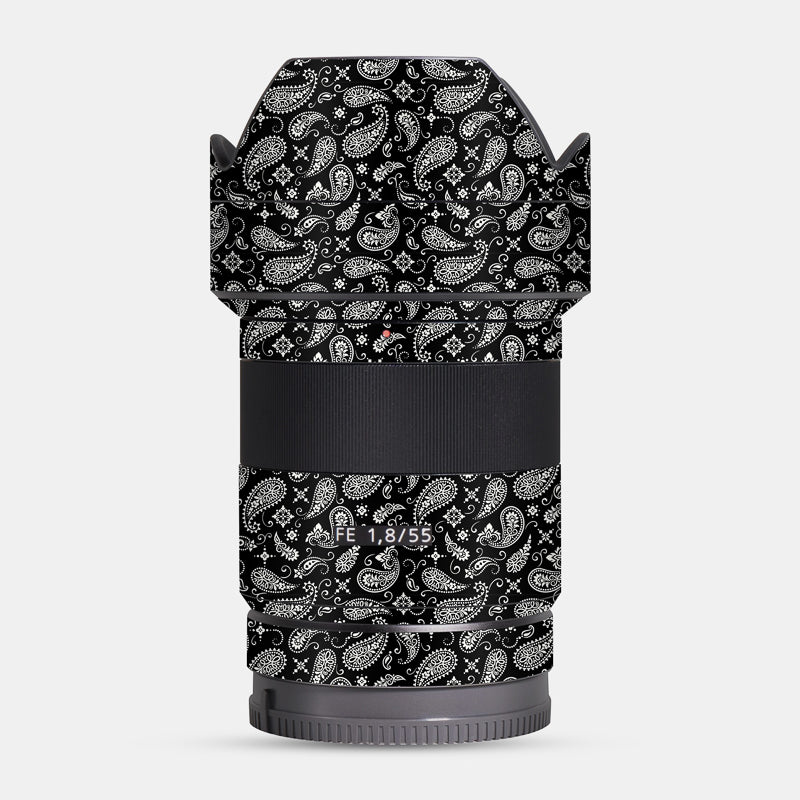 Black Paisley Full Body