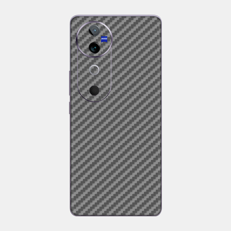 Carbon Fibre Grey Glass Back