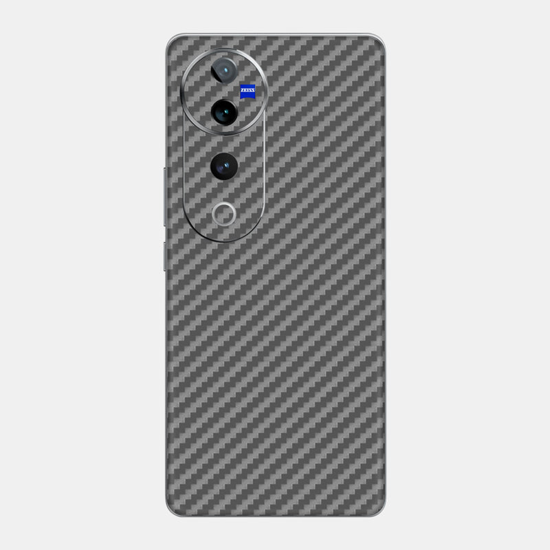 Carbon Fibre Grey Glass Back