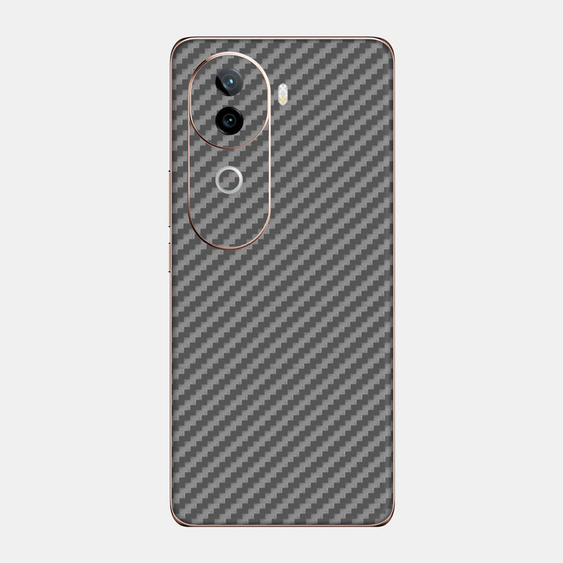 Carbon Fibre Grey Glass Back