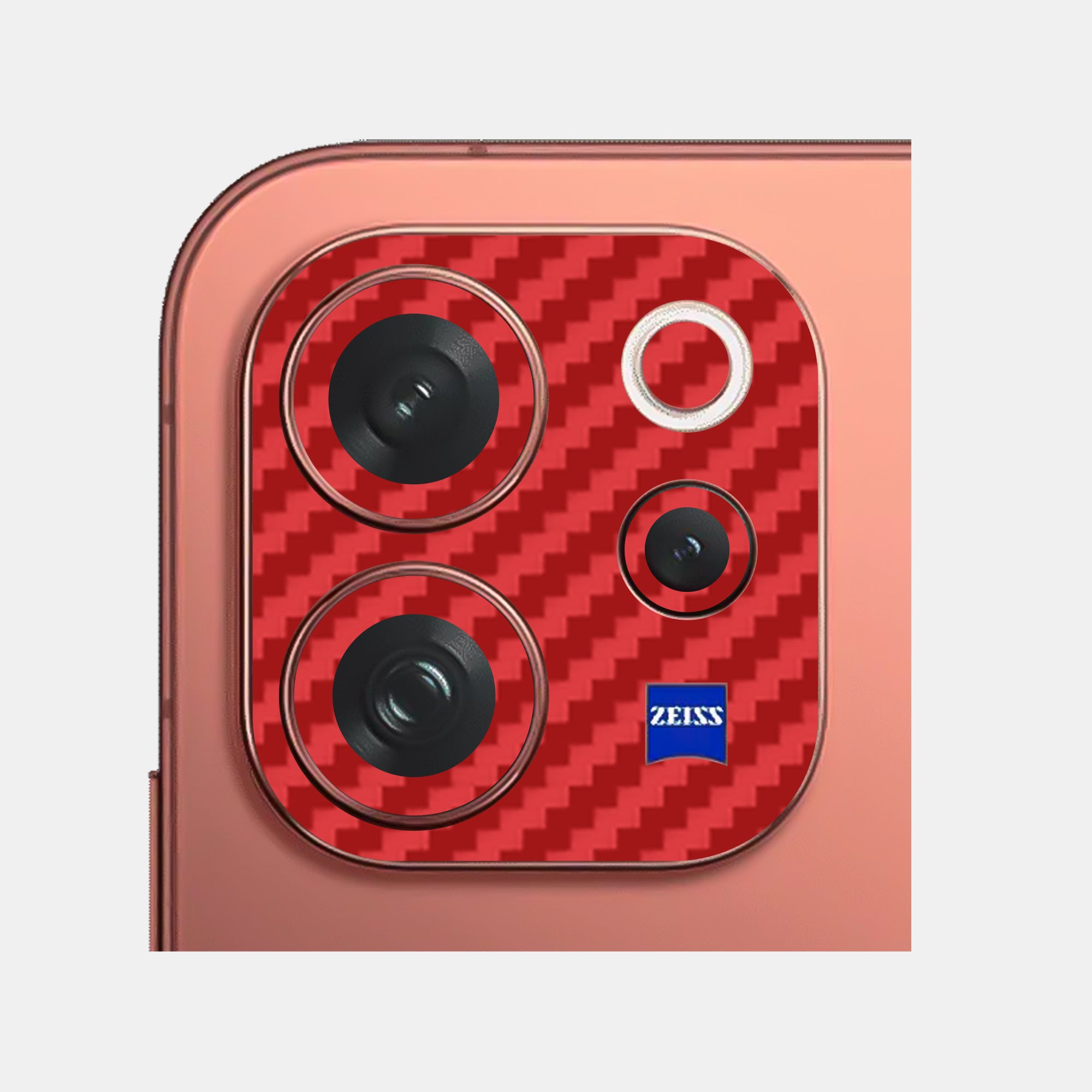 Carbon Fibre Red Pack of 2