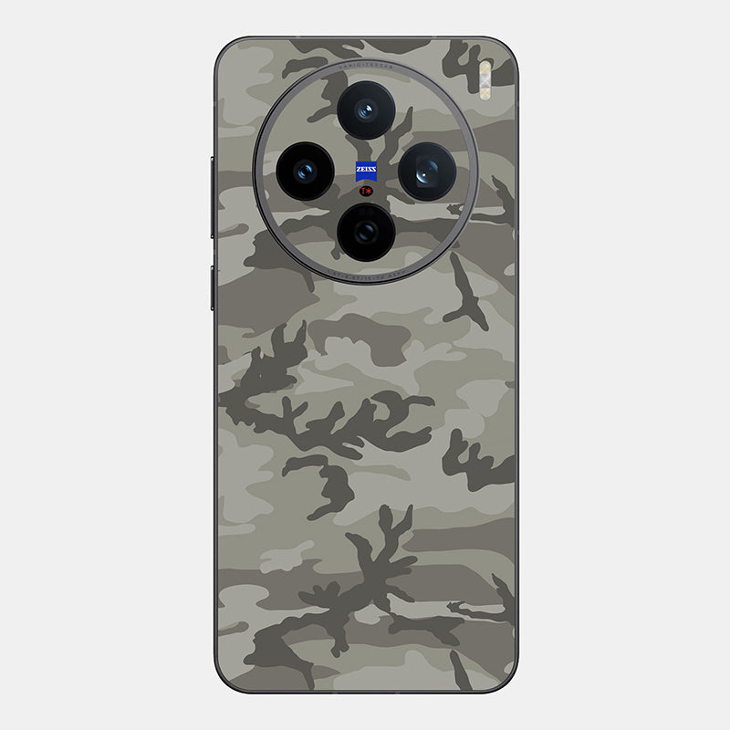 Dessert Camo Glass Back