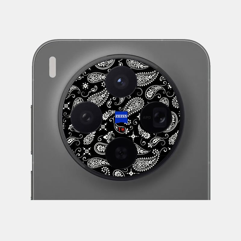 Black Paisley Pack of 2