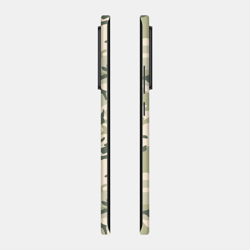 Military Camo Full Back