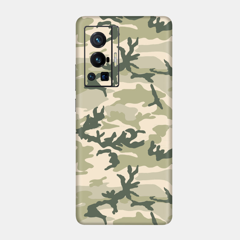 Military Camo Full Back
