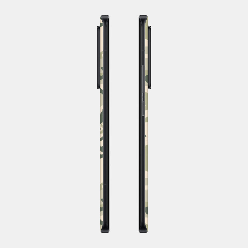 Military Camo Glass Back