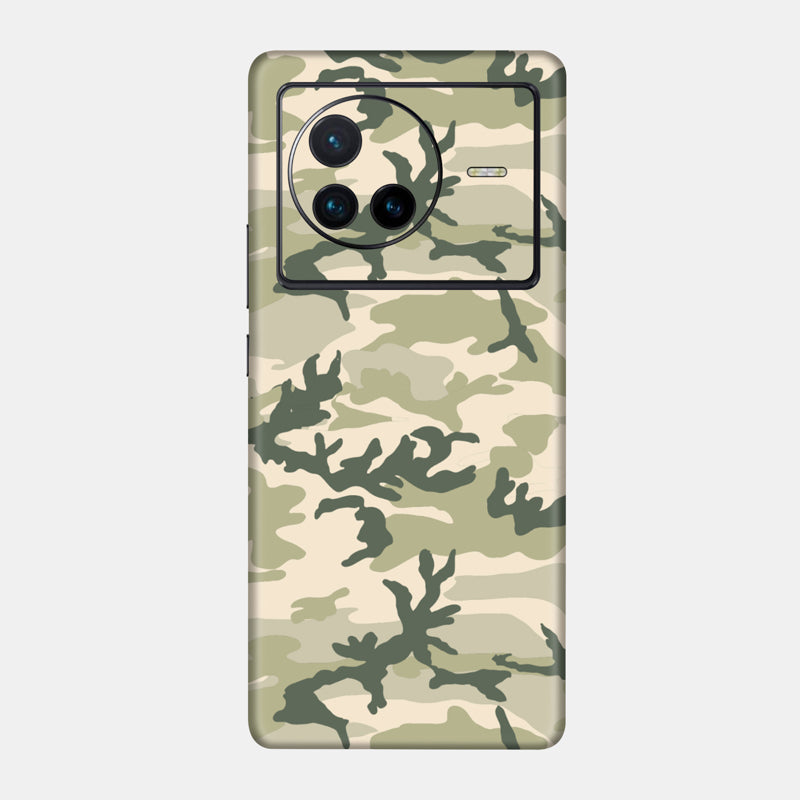 Military Camo Full Back