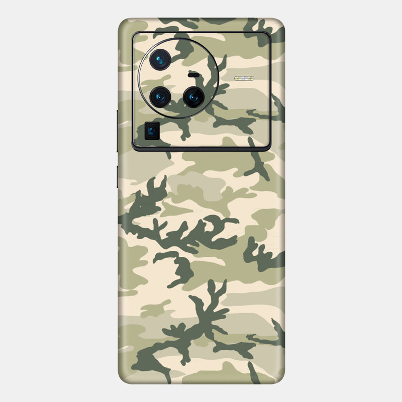 Military Camo Full Back