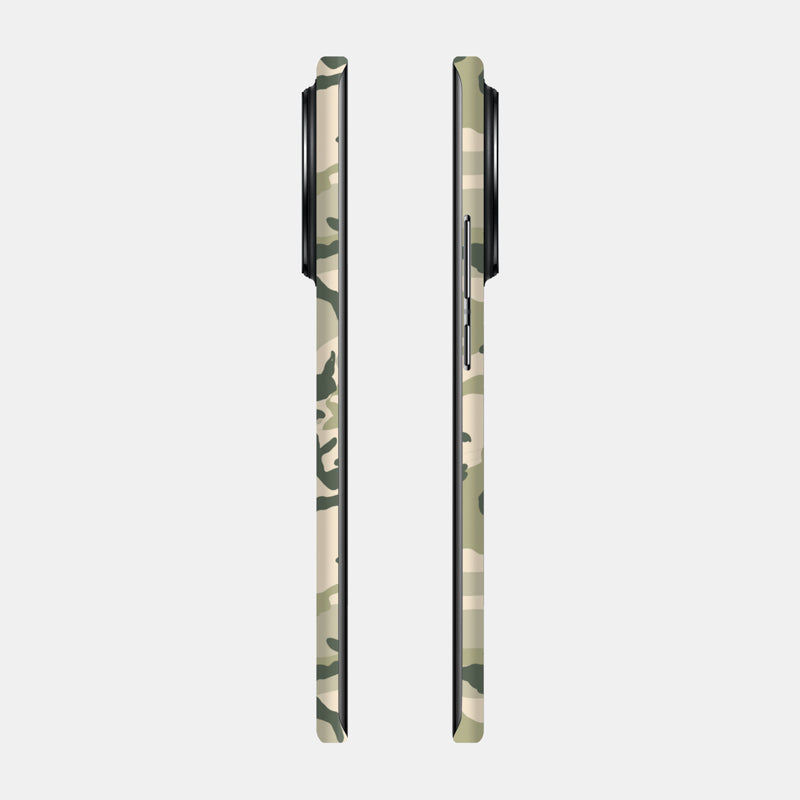 Military Camo Full Back
