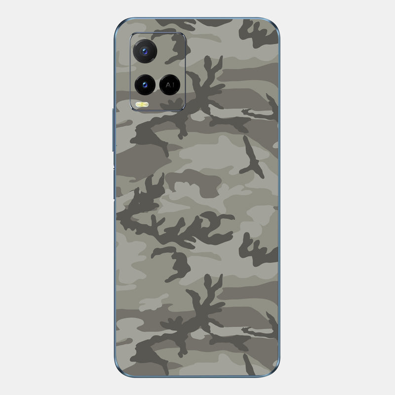 Dessert Camo Glass Back