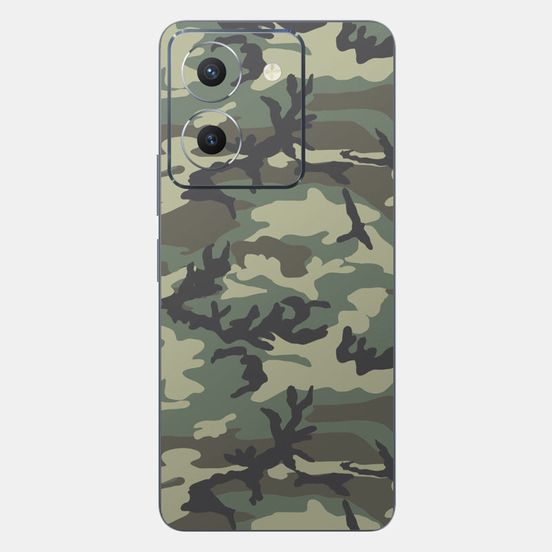 Forest Camo Glass Back