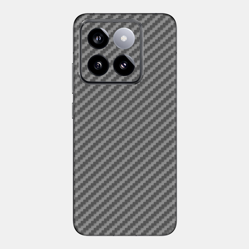 Carbon Fibre Grey Glass Back