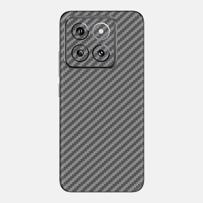 Carbon Fibre Grey Glass Back