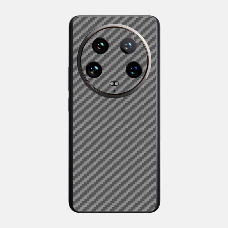 Carbon Fibre Grey Glass Back