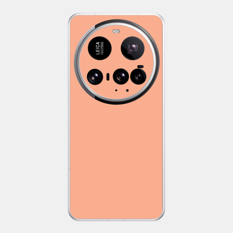 Peach Glass Back