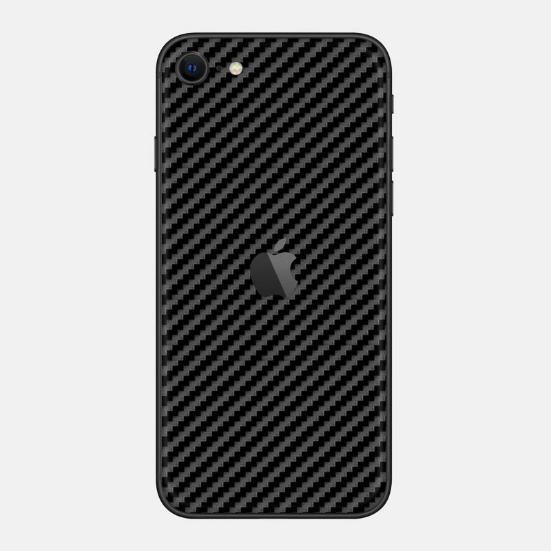 Carbon Fibre Black Glass Back