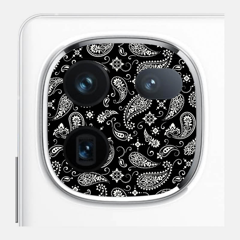 Black Paisley Pack of 2