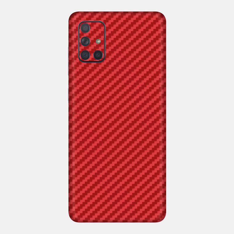 Carbon Fibre Red Full Back