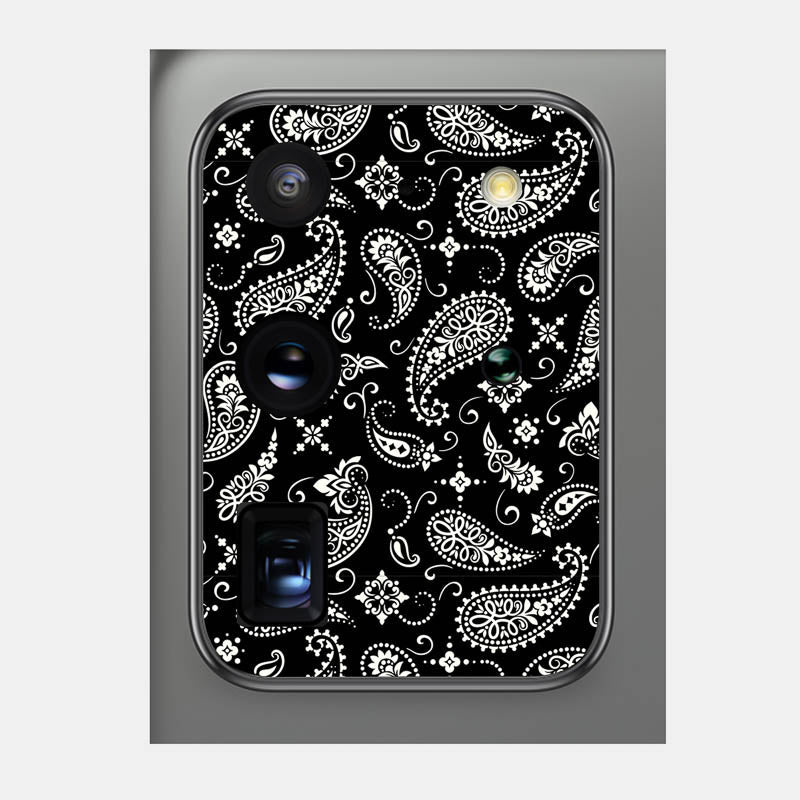 Black Paisley Pack of 2