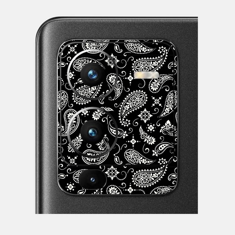 Black Paisley Pack of 2